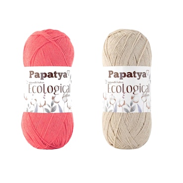 Ecological Cotton Papatya 100g