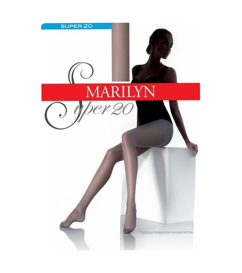 Super 20 den Marilyn strumpbyxor plus size 6/XXL