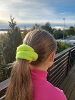 Stickmönster hårsnodd