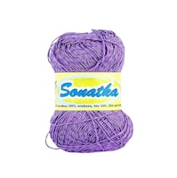 Sonatka bomull/viskos garn med lyster Arelan 100g