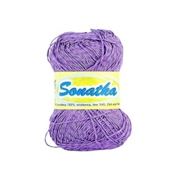 Sonatka bomull/viskos garn med lyster Arelan 100g