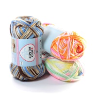 Soft Baby Steps 100g Red Heart Mix