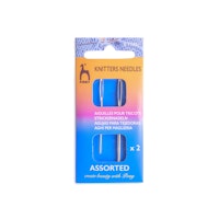 Stoppnålar 2st Pony Knitters Needles Assorted