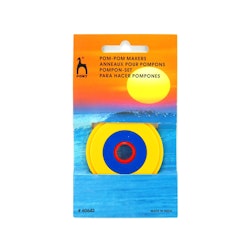 Pompon makers av plast 3pack Pony