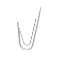 Flätstickor/Hjälpstickor U-form 2 st av alu Pony 2,25/4,0mm