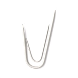 Flätstickor/Hjälpstickor U-form 2 st av alu Pony 2,25/4,0mm