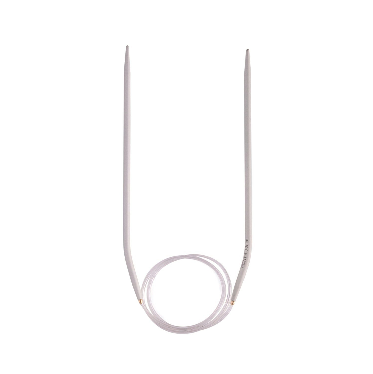 Rundstickor 60 cm Aluminium Pony