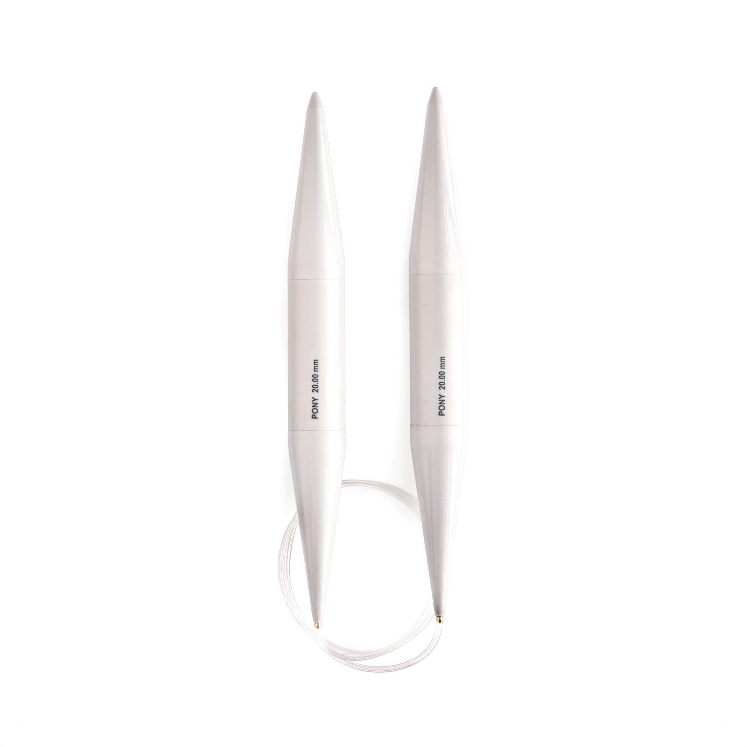 Tjocka Rundstickor 80 cm Plast Pony 15,00-25,00mm