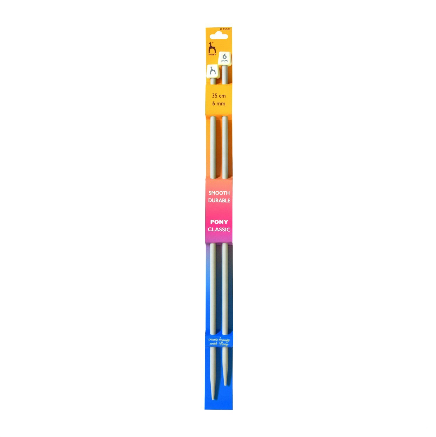Jumperstickor av plast 35 cm Pony 5,50-15,00 mm