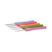 Ergonomiska Virknålar 5 st Set Pony Easy Grip 2,00-4,00 mm