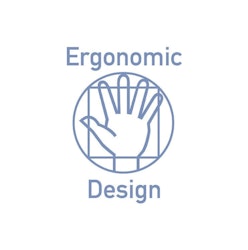 Ergonomisk Virknål av plast Prym 3,00-5,00mm