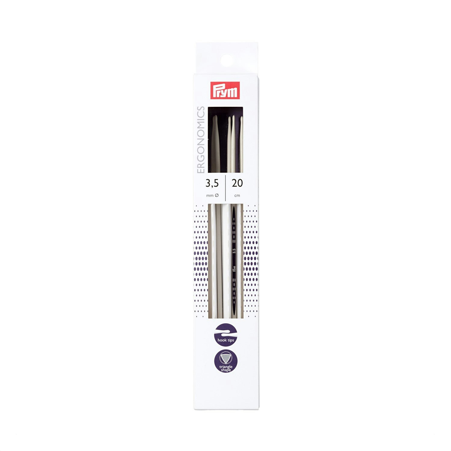 Ergonmiska Strumpstickor 20 cm Prym Ergonomics