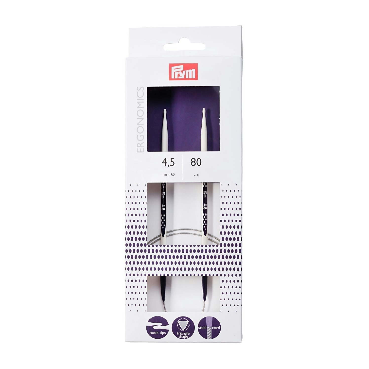 Ergonmiska Rundstickor 80 cm Prym Ergonomics