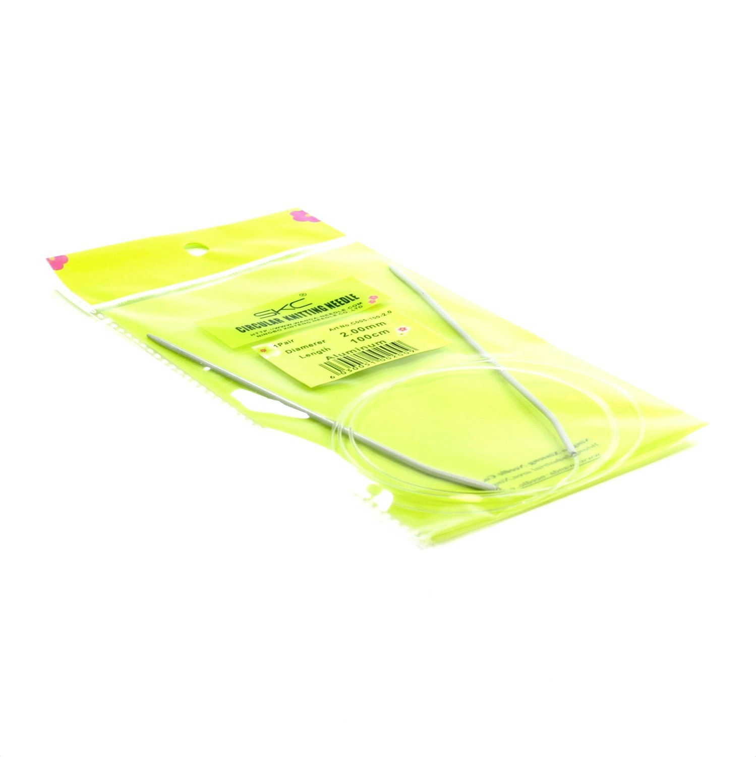 Rundstickor Alu 100 cm SKC 4,50-7,00 mm