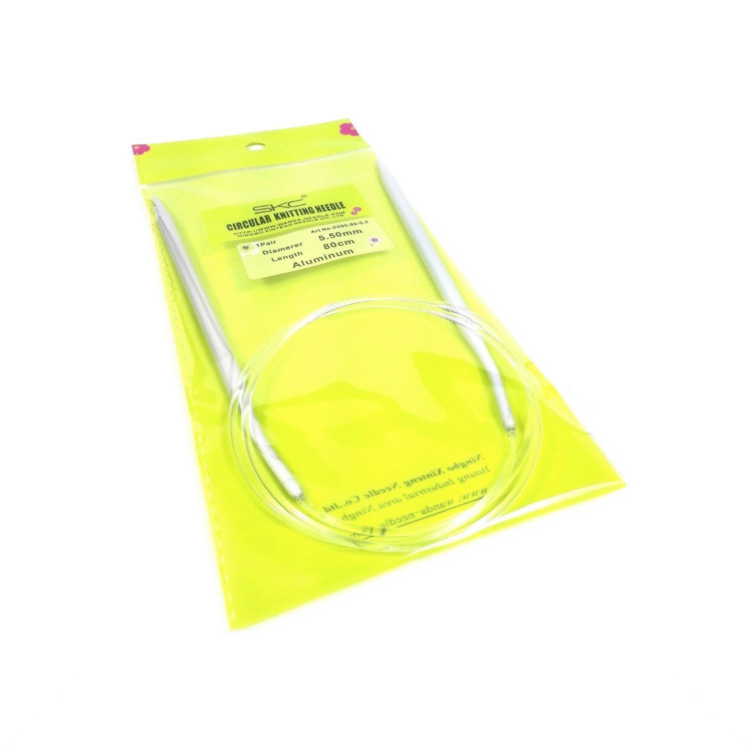 Rundstickor Alu 80 cm SKC 4,50-7,00 mm