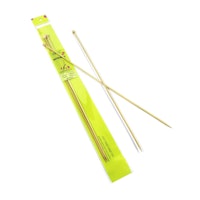 Ett par stickor av Bambu 35 cm längd SKC 3,00-8,00 mm