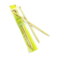 Ett par stickor av Bambu 35 cm längd SKC 9,00-12,00 mm