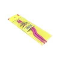 Flätstickor/Hjälpstickor 2 st av plast SKC 6mm