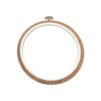 Broderiram Rund Flexi Plast