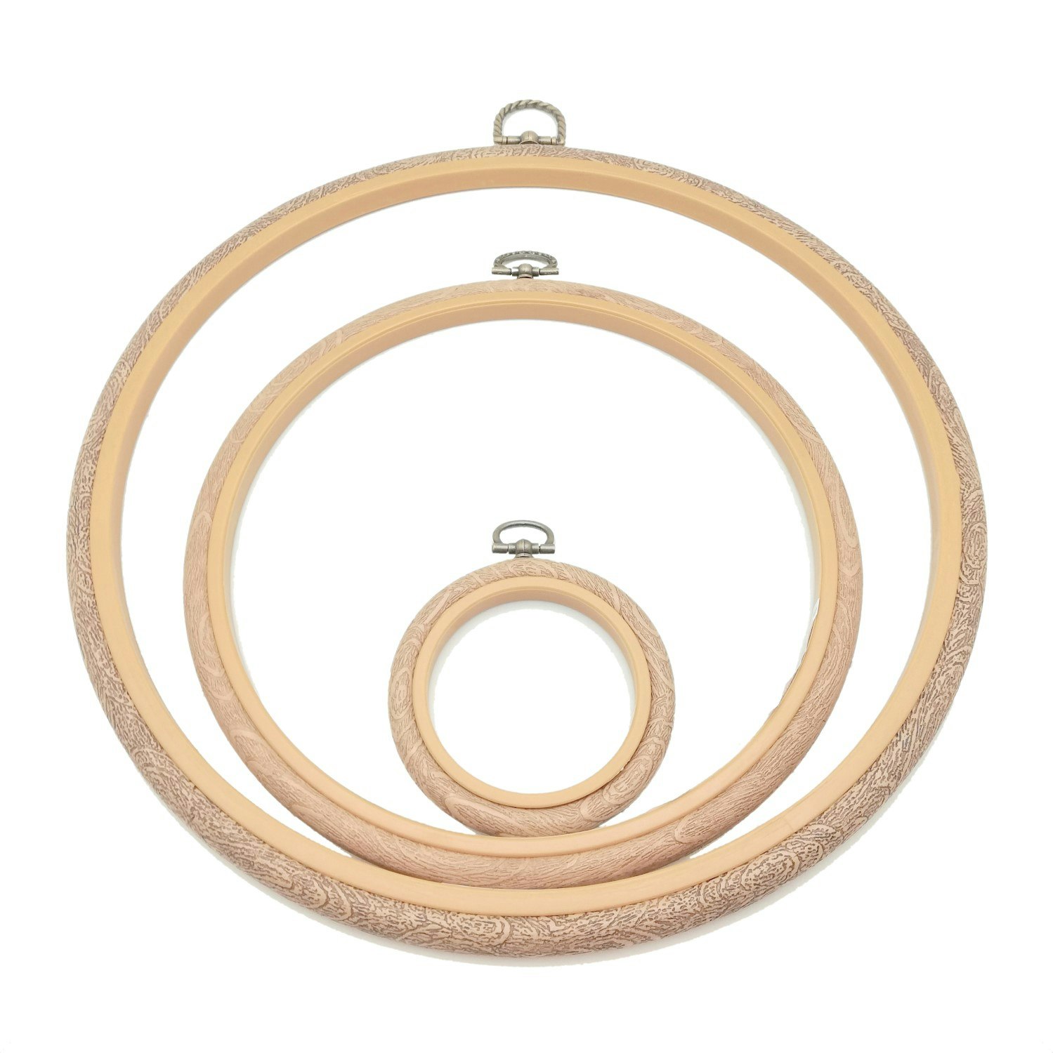 Broderiram Rund Flexi Plast