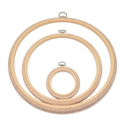 Broderiram Rund Flexi Plast