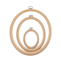 Broderiram Oval Flexi Plast