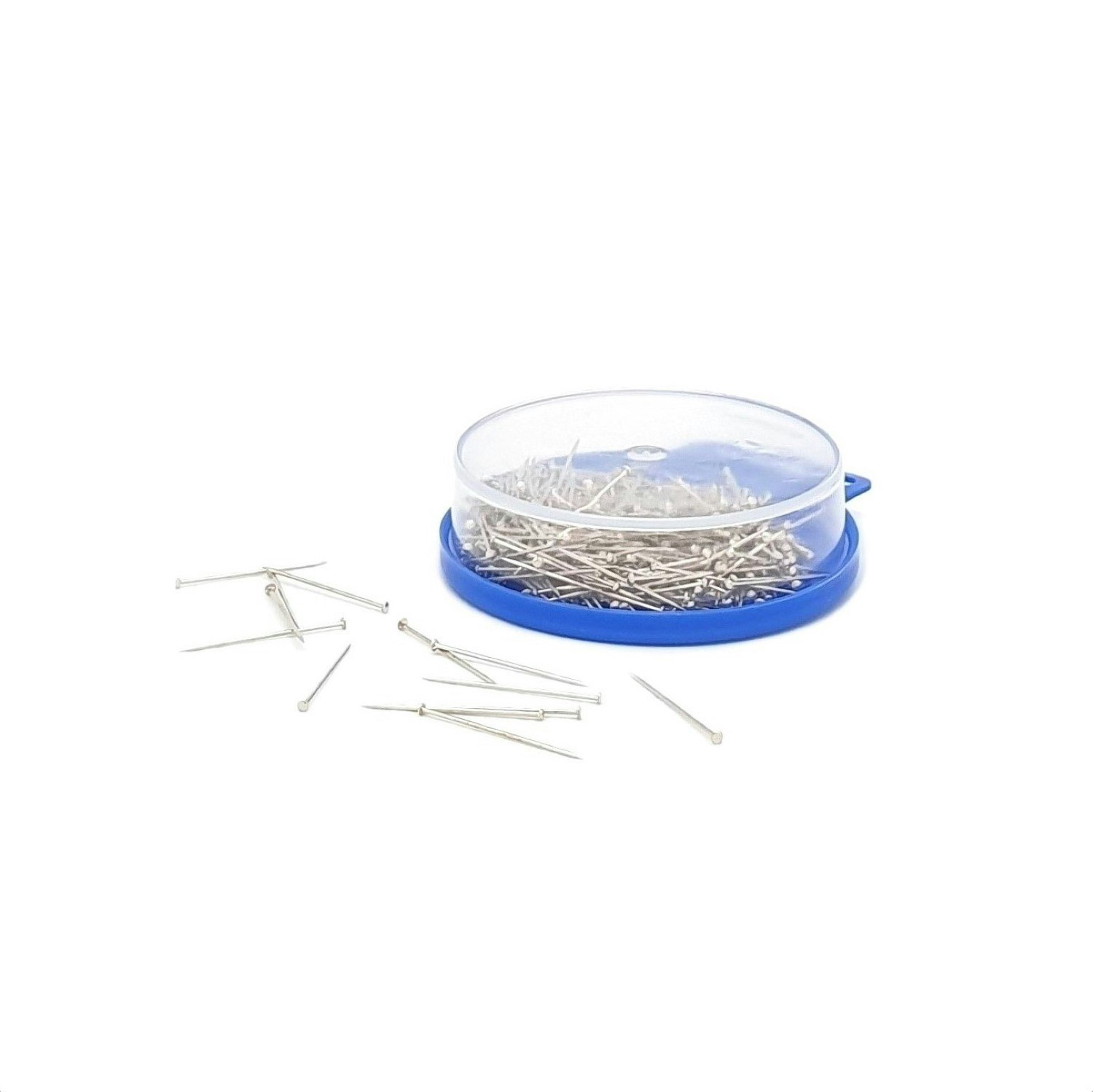 Knappnålar i plastikask 26mm 30g