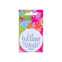 Broderinålar kit 24st Pony Crewels