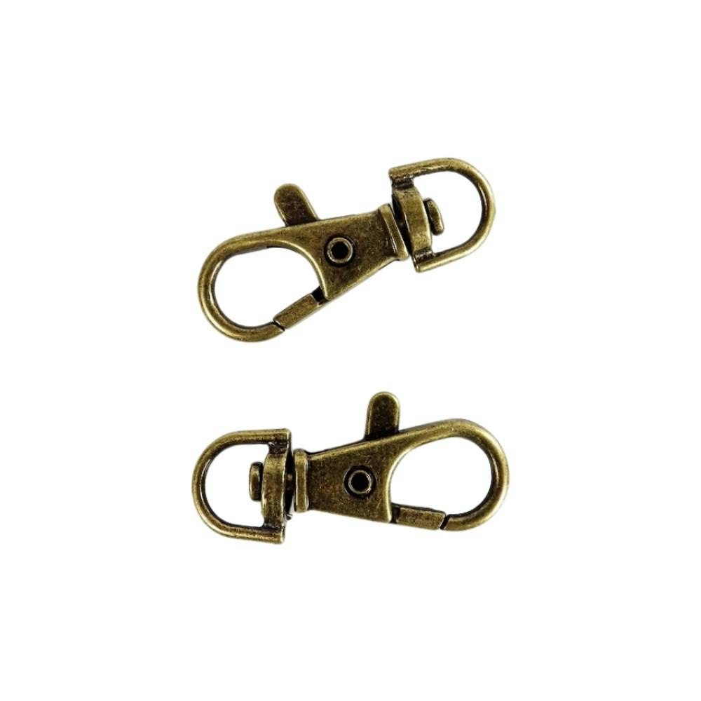 Karbinhake lås 35x10 mm ett par