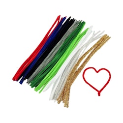 Piprensare 45-pack mix färg