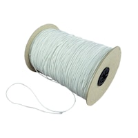Gummilina vit 1 mm x 10 m till pyssel