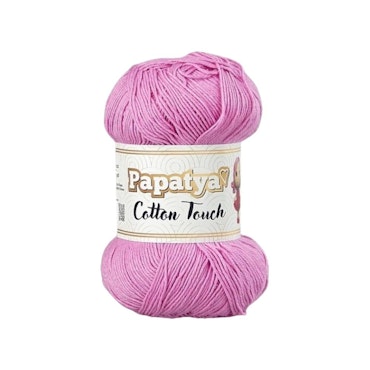 Cotton Touch Papatya 100g bomull