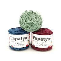 Velvet Papatya 100g tjockt garn