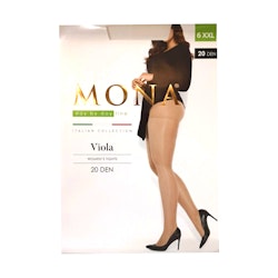 Viola 20 den Mona strumpbyxa XXL/52 plus size