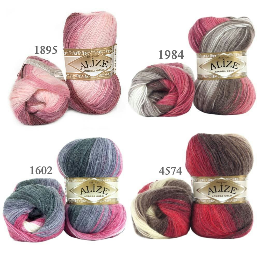 Angora Gold Batik Alize 100g