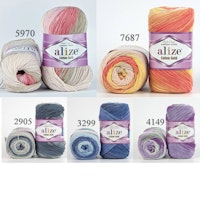 Cotton Gold Batik Alize 100g