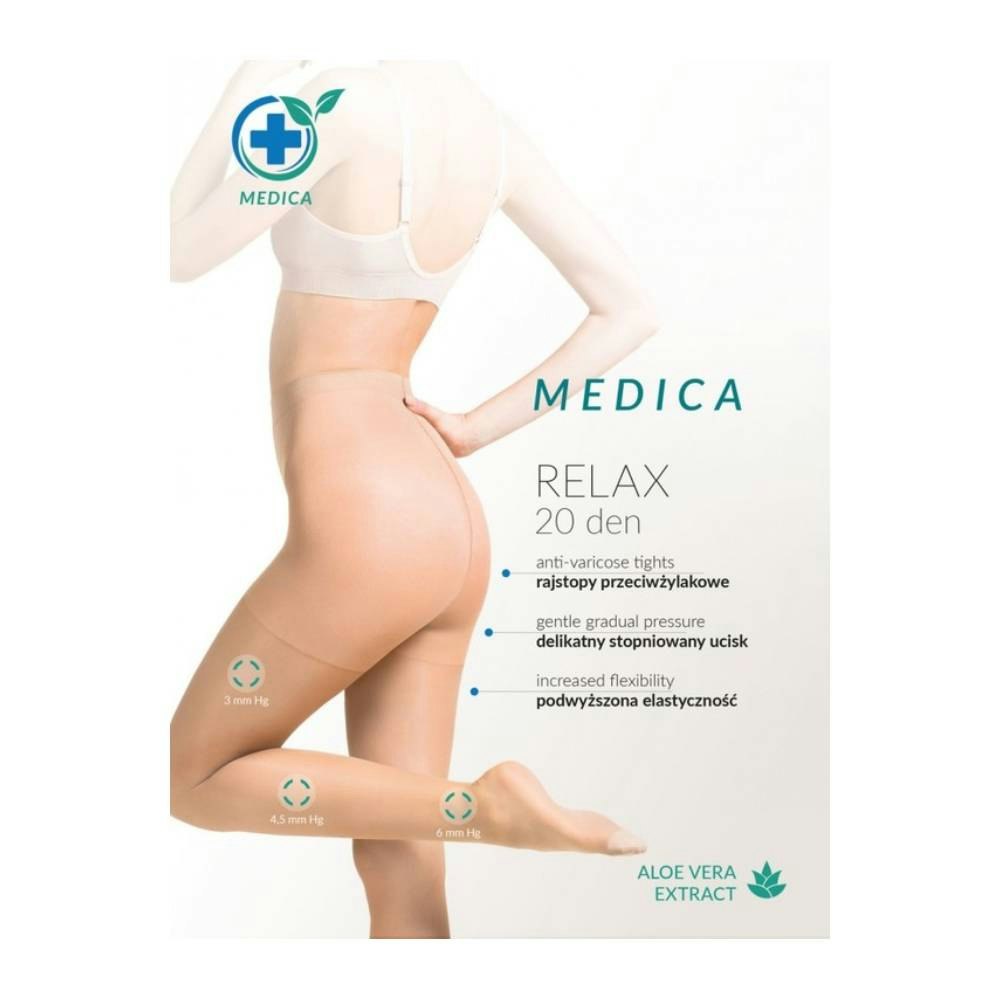 Medica Relax 20 den Gabriella strumpbyxa 4/L