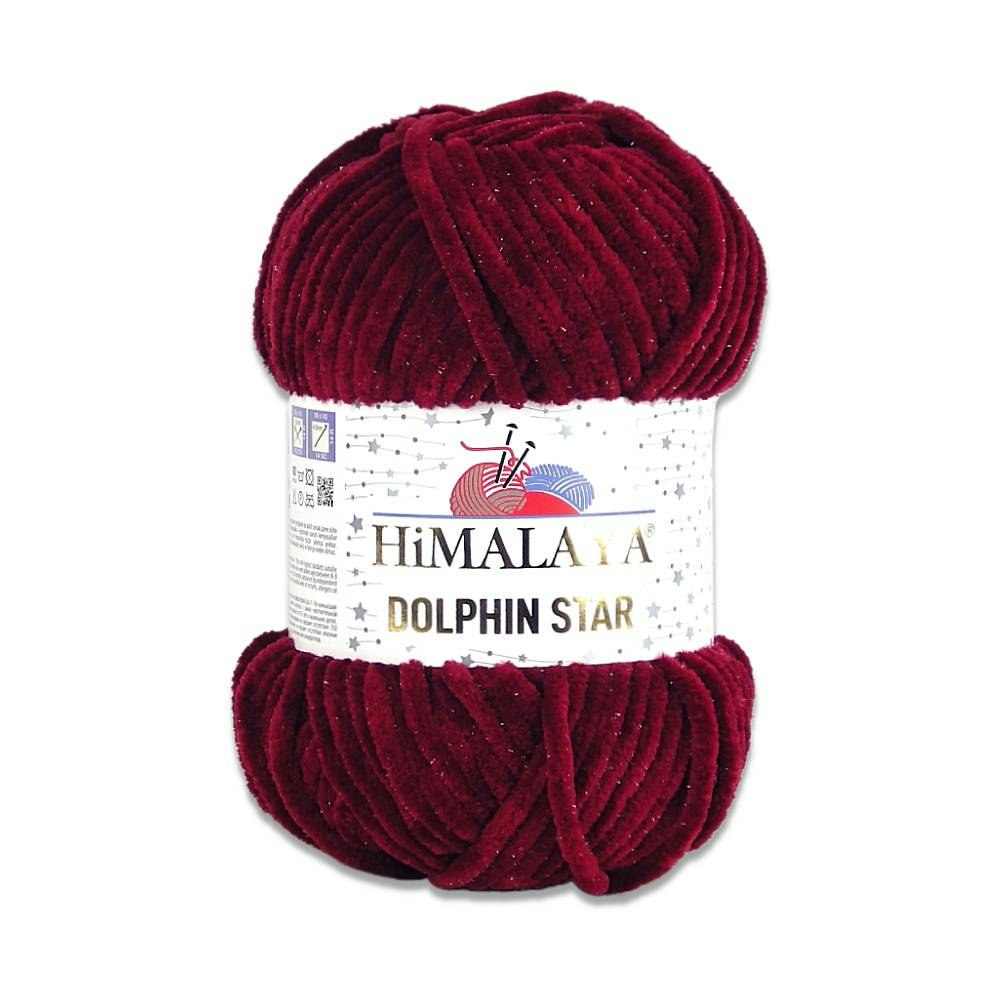 glitter tjockt garn dolphin star himalaya