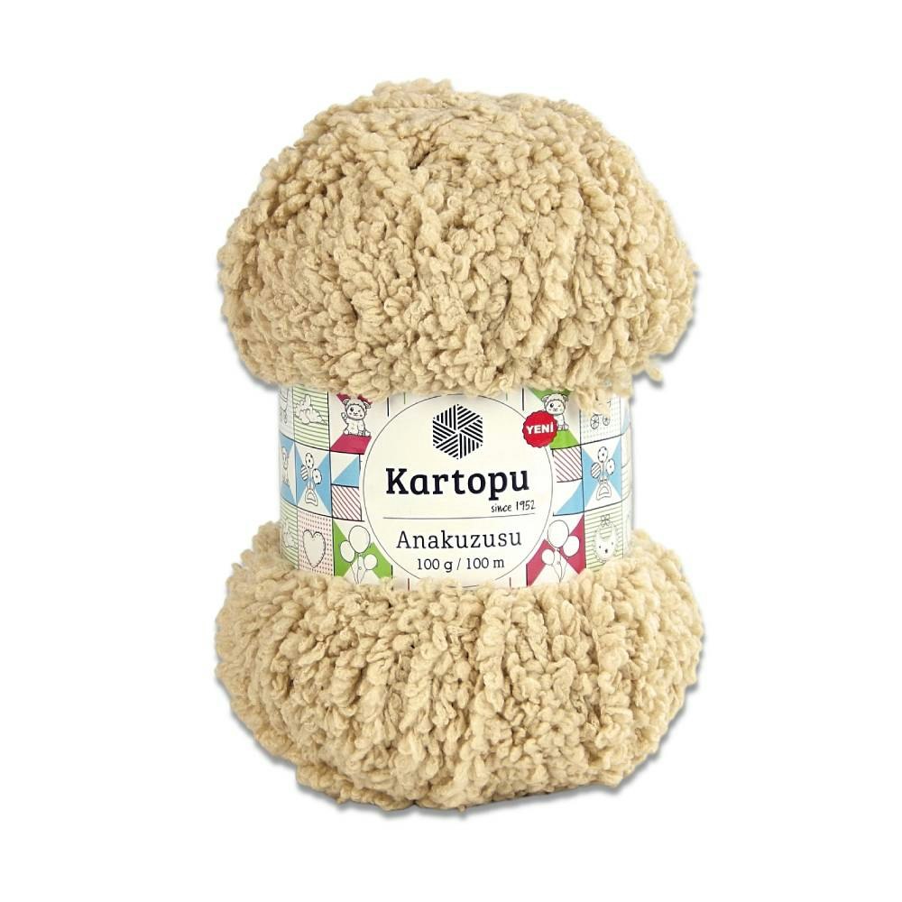 effekt mjukt babygarn anakuzusu kartopu beige