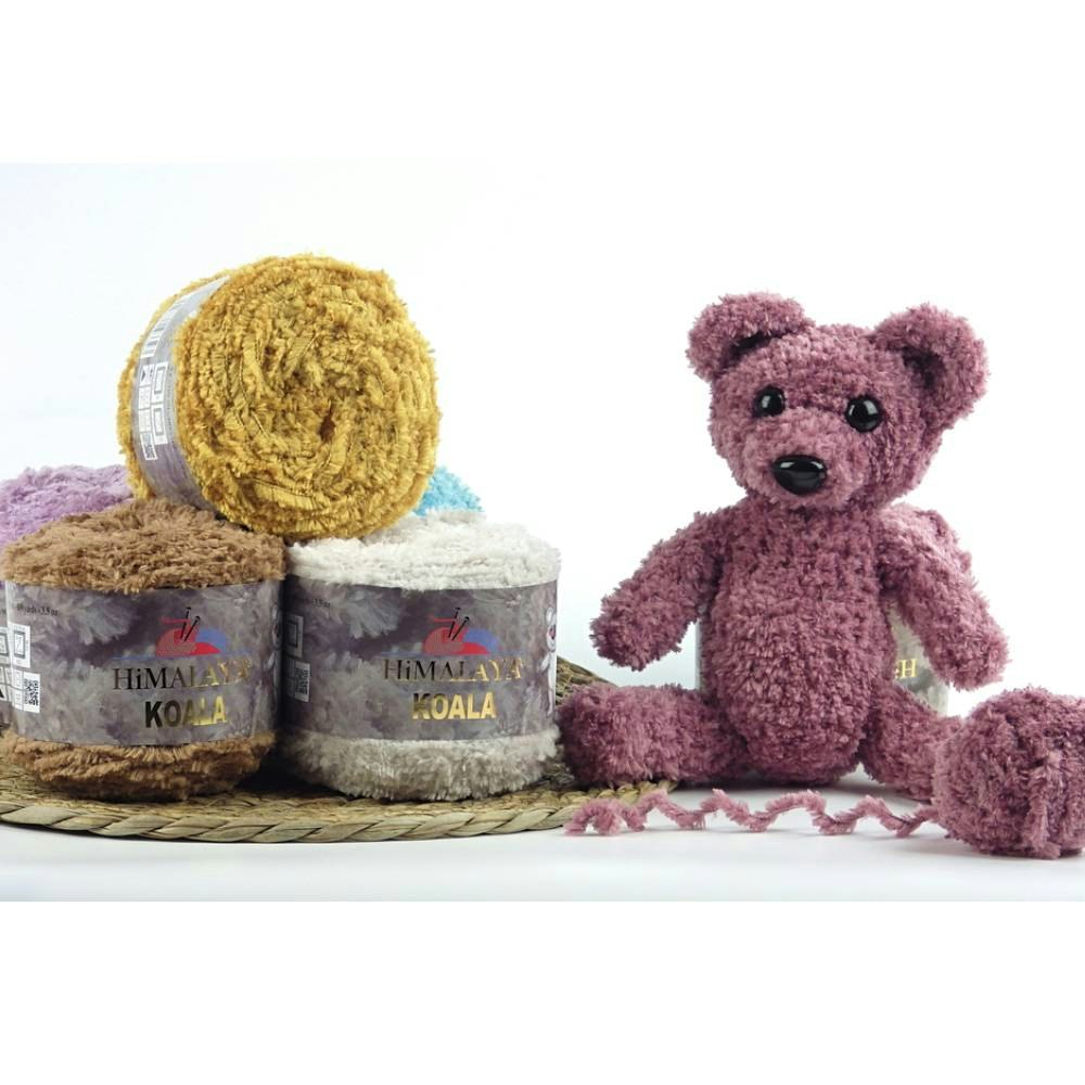 fluffigt garn koala himalaya amigurumi