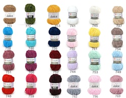 Dolce YarnArt 100g Tjockt Mjukt