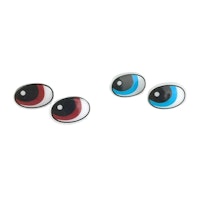 Säkerhetsögon 2 par 22mm