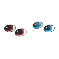 Säkerhetsögon 2 par 22mm