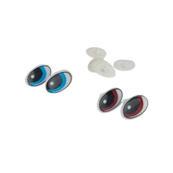 Säkerhetsögon 2 par 22mm