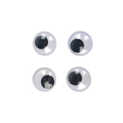 Rörliga ögon 4-pack 15mm