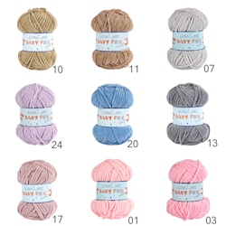 Baby Fox Tweed Luna Art