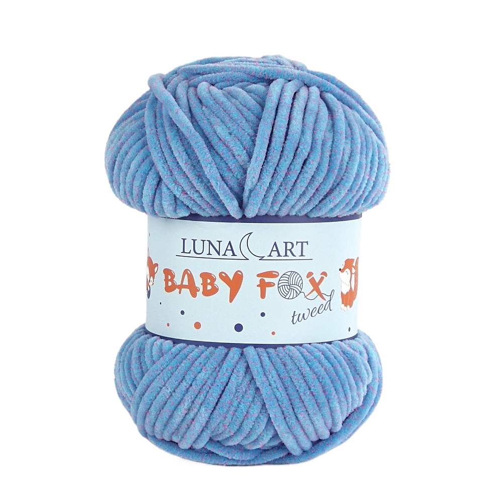 Baby Fox Tweed Luna Art
