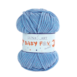 Baby Fox Tweed Luna Art