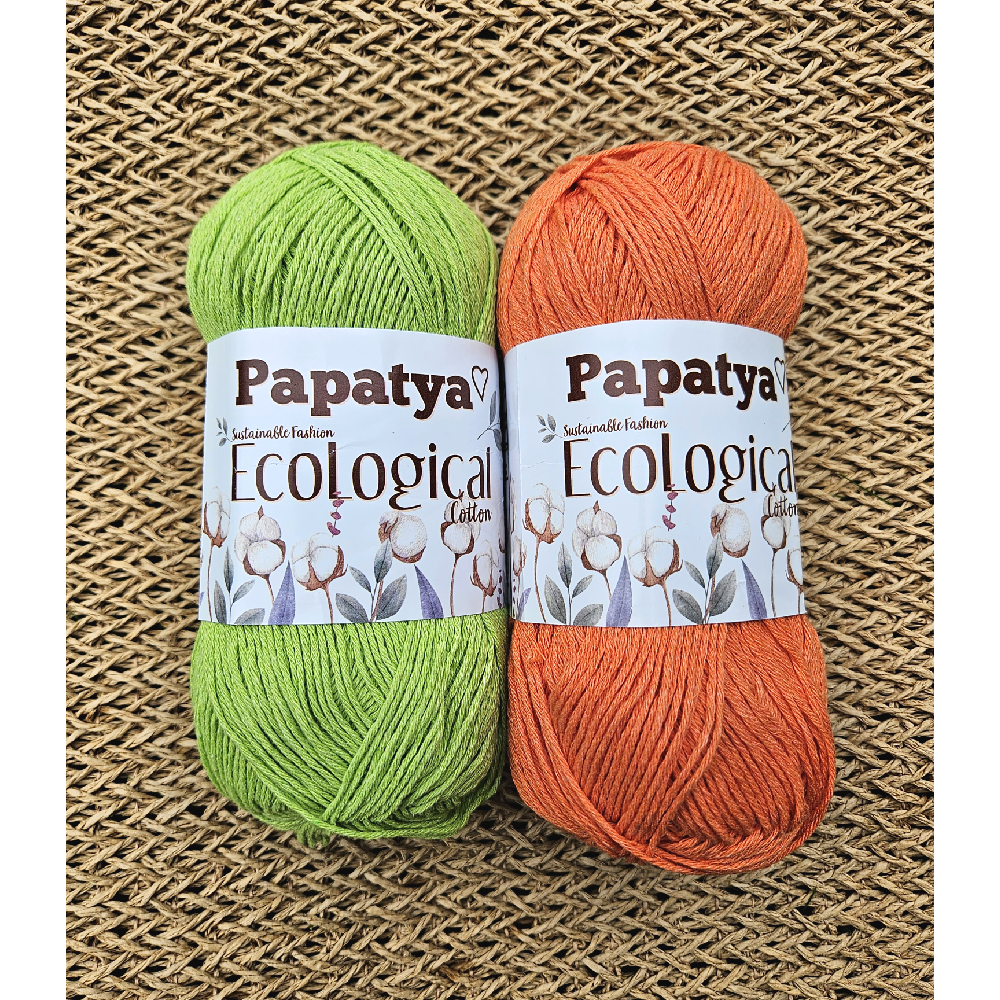 Ecological Cotton Papatya 100g