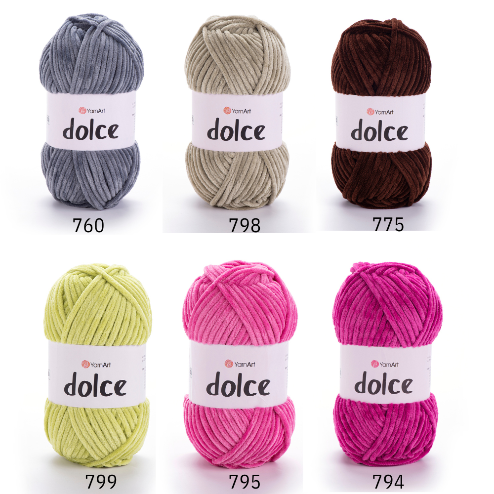 Dolce YarnArt 100g Tjockt Mjukt